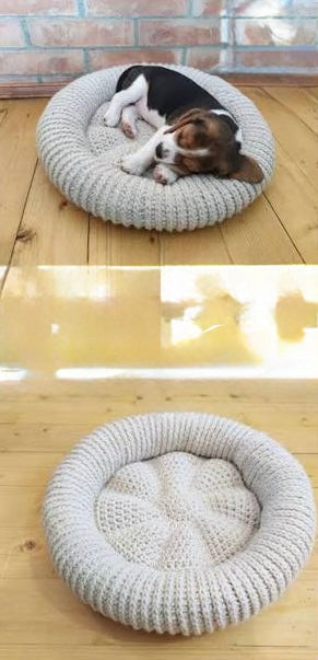 Crochet Pet Beds 🐶🐱
