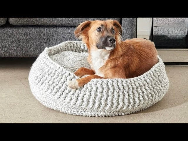 Crochet Pet Beds 🐶🐱